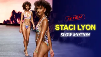 Staci Lyon in Slow Motion | Miami Swim Week 2023