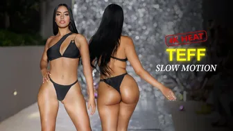 Teff in SLOW MOTION | Miami Art Basel Fusion Fashion 2023