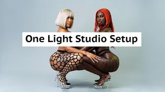 Lighting Like a Pro | One Light Studio Portrait BTS #1