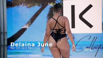 Delaina June in Slow Motion | New York Swim Week 2023 #2