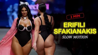 Erifili Sfakianakis in SLOW MOTION | Miami Swim Week 2023 | Part ii