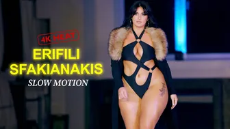 Erifili Sfakianakis in SLOW MOTION | Miami Art Basel 2023 | Fusion Fashion