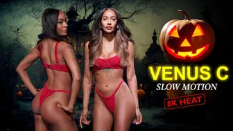 Venus c in 8k SLOW MOTION | New York Halloween Swim Week 2023