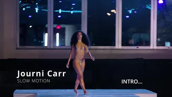 Journi Carr in SLOW MOTION | Miami Swim Week at DAER #2