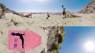 Malibu Abs Workout: VR Bikini Yoga Lesson 5 (Watch in 360º) #8