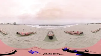 VR Bikini Yoga: Join Us in Beautiful Venice Beach for a Mind-Blowing Chavasana! #2