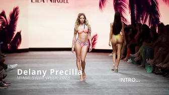 Delany Precilla in Slow Motion | Miami Swim Week 2023 #2