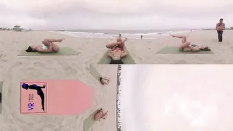 VR Bikini Yoga - Shoulder Stands #4