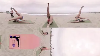 VR Bikini Yoga - Shoulder Stands #6