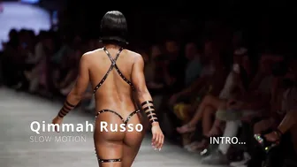 Qimmah Russo in Slow Motion | Miami Swim Week 2023 #2