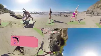 VR Bikini Yoga - Malibu - Lesson 2: Standing Poses #10