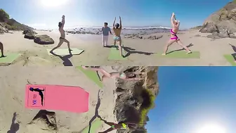 VR Bikini Yoga - Malibu - Lesson 2: Standing Poses #2