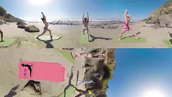 VR Bikini Yoga - Malibu - Lesson 2: Standing Poses #3