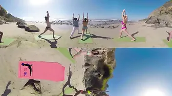 VR Bikini Yoga - Malibu - Lesson 2: Standing Poses #4