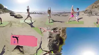 VR Bikini Yoga - Malibu - Lesson 2: Standing Poses #6