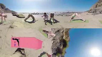 VR Bikini Yoga - Malibu - Lesson 4: Pose Perfection #4