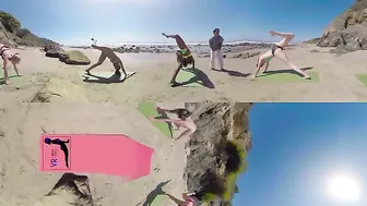 VR Bikini Yoga - Malibu - Lesson 4: Pose Perfection #6