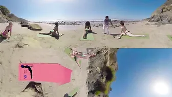 VR Bikini Yoga - Malibu - Lesson 4: Pose Perfection #7