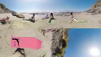 VR Bikini Yoga - Malibu - Lesson 4: Pose Perfection #8