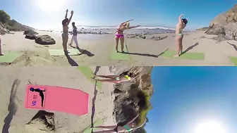 VR Bikini Yoga - Malibu - Lesson 1: Intro #6