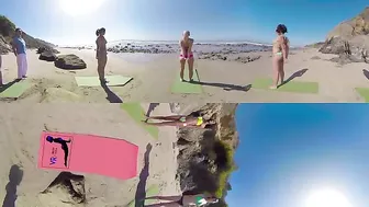 VR Bikini Yoga - Malibu - Lesson 1: Intro #7