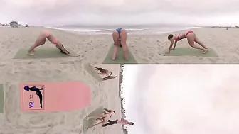 VR Bikini Yoga - Venice - Lesson 1: Warm Up #2