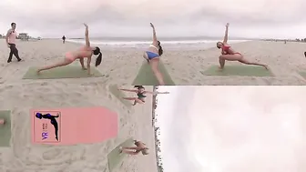 VR Bikini Yoga - Venice - Lesson 1: Warm Up #9