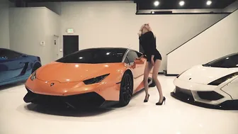 Sexy Model Michala x Huracan & Gallardo Lamborghinis • Hypnotizer Maga ft. Jvla #10