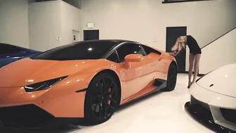 Sexy Model Michala x Huracan & Gallardo Lamborghinis • Hypnotizer Maga ft. Jvla #8