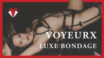 Black Leather Lingerie • Kinky Homeparty • VoyeurX