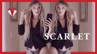 Lingerie Model Fashion Film • Scarlet Begonias in Reverse