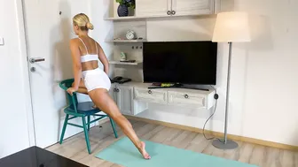 Yoga Stretching Routine at Home! FIT HOT BODY #4