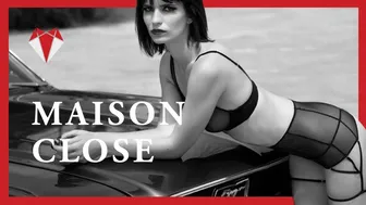 Elegant French Models in Sexy Lingerie and Classic Mustang in NYC • Rockstar Jvla