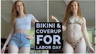 Bikini & Coverup for Labor Day