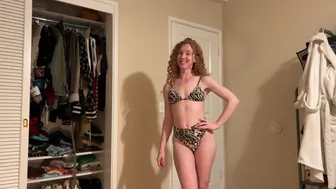 Animal Print Bikini