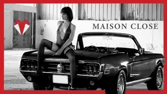 French Models in Sexy Lingerie • Classic Mustang