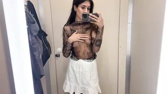 [4K] Transparent Clothes Haul | See Through Clothing Try On #4