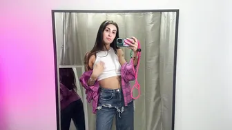 [4K] See Through Try On Haul | Transparent Clothes TOP #2