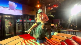 #bullriding #bullriding #viralvideo #carnival #rodeo #benidorm #crazygirl #cowgirl #bullriders #ho