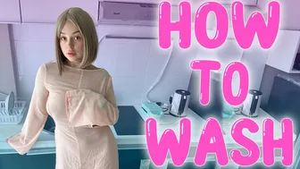 4K cleaning in TRANSPARENT DRESS | Natural Body