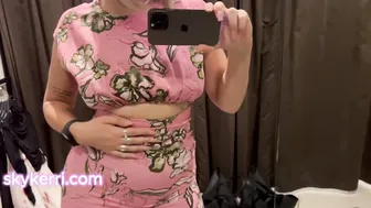 Transparent Trendsetter: Girl Tries on Transparent Outfits #10