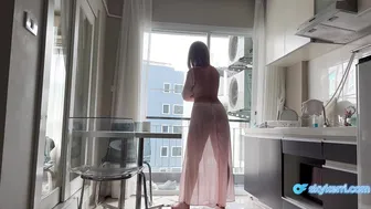 4K cleaning in TRANSPARENT DRESS | Natural Body №2 #6