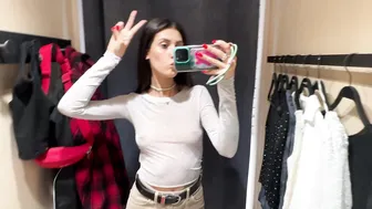 [4K] See through Try on | Transparent Haul with Lera #10