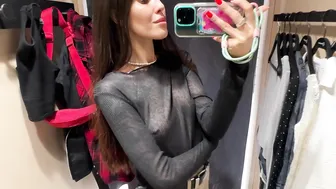 [4K] See through Try on | Transparent Haul with Lera #5