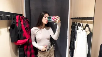 [4K] See through Try on | Transparent Haul with Lera #7