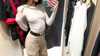 [4K] See through Try on | Transparent Haul with Lera #8