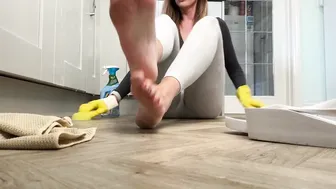 ASMR Cleaning My Kitchen - Housewife Chores How A British Mom Cleans #8