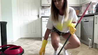 Clean With Me - Kitchen Floor Clean - Mop The Floors - Housewife Chores №2 #7