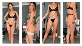 Lace Gstring Lingerie Haul and Try On