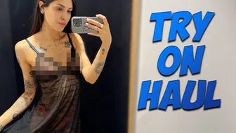 [4K] See Through Try On 2024 | Transparent wear haul with Lera #1